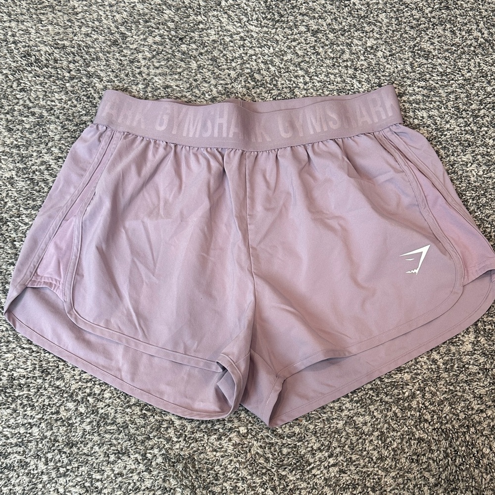 Gymshark Women's Lavender Athletic Shorts